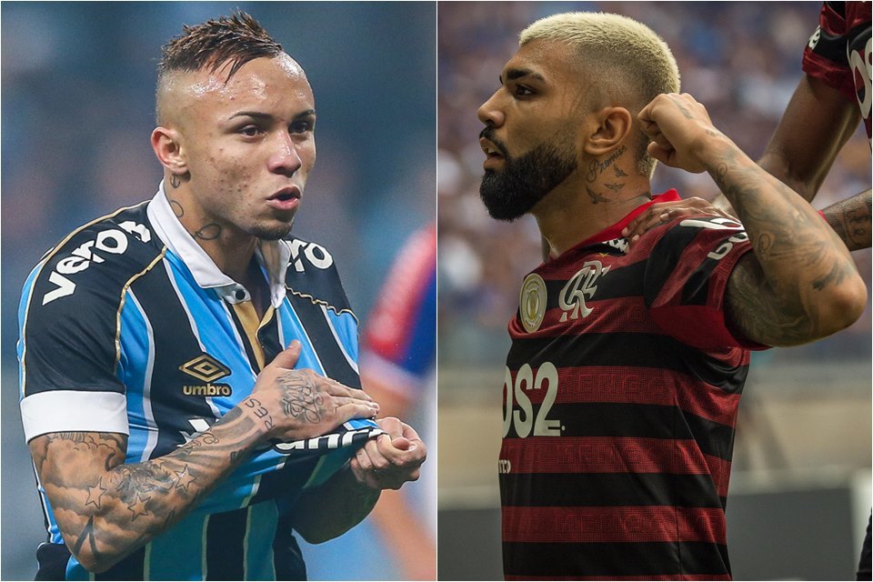 Com 273 jogos pelo Grêmio, Everton está na lista dos atletas com